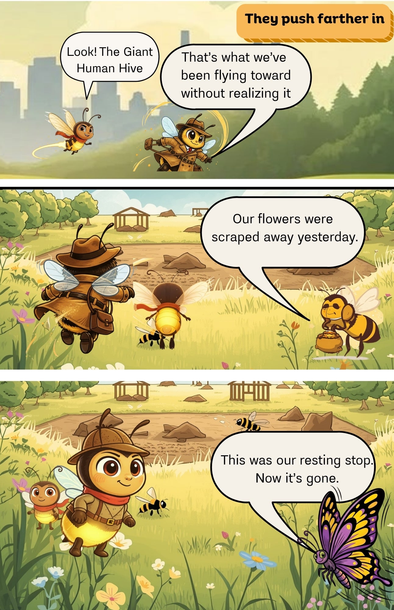 Detective Beezworth & Matchstick #3: Something's Missing in the Meadow
