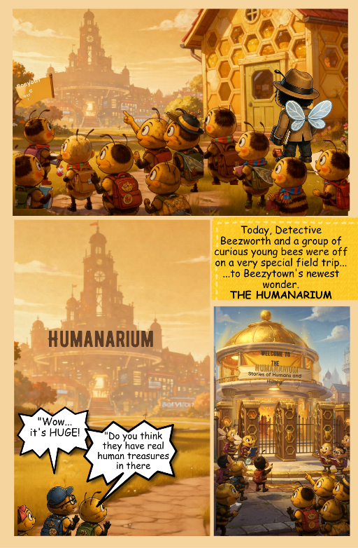 Detective Beezworth & Matchstick #5: Humanarium – Grand Opening