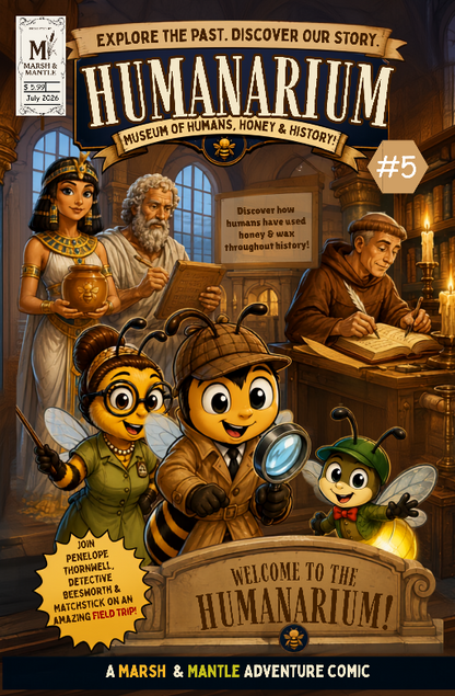 Detective Beezworth & Matchstick #5: Humanarium – Grand Opening