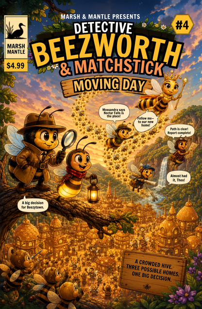 Detective Beezworth & Matchstick #4: Moving Day