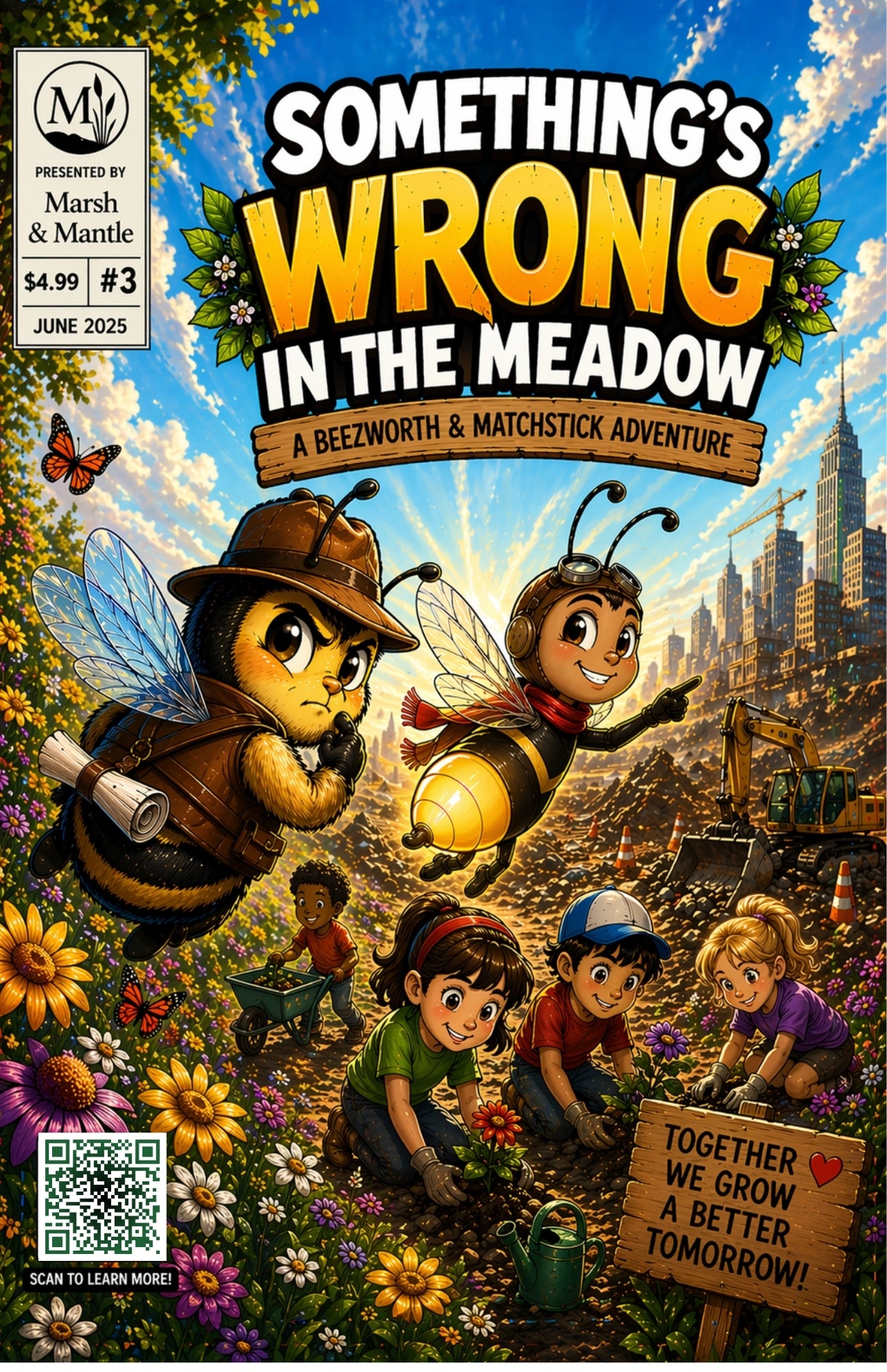 Detective Beezworth & Matchstick #3: Something's Missing in the Meadow