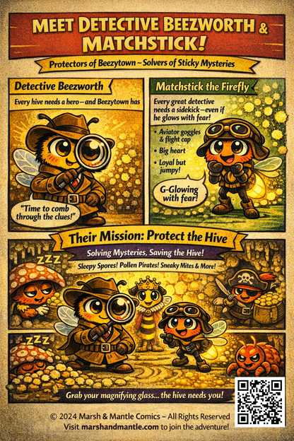 Detective Beezworth & Matchstick #1: Captain Stinger and the Great Pollen Heist