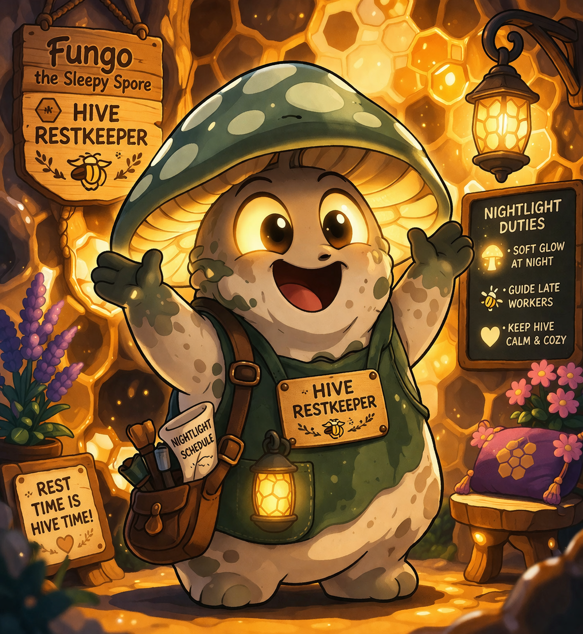 Detective Beezworth & Matchstick #2: The Fungus Among Us